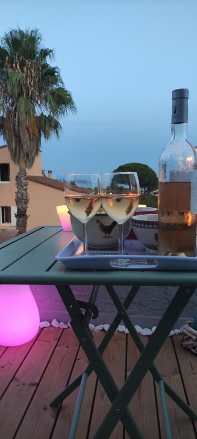 Suite Avec Tropezienne Vue Mer Hyères Екстериор снимка
